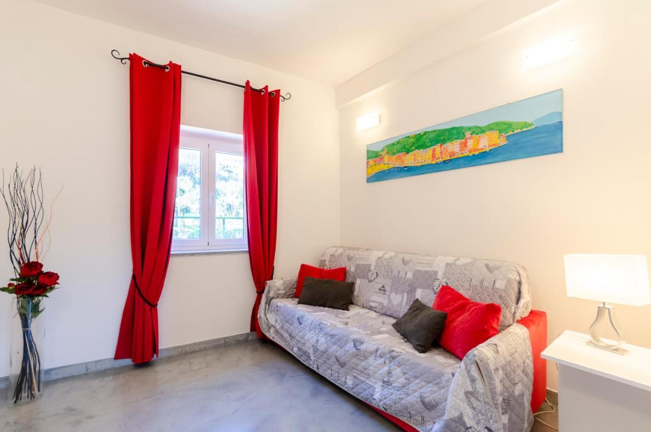 Alla Casa Rosa, Peaceful Apartment Surrounded By Greenery With Free Parking, Wifi & Air Conditioning ราปาลโล ภายนอก รูปภาพ
