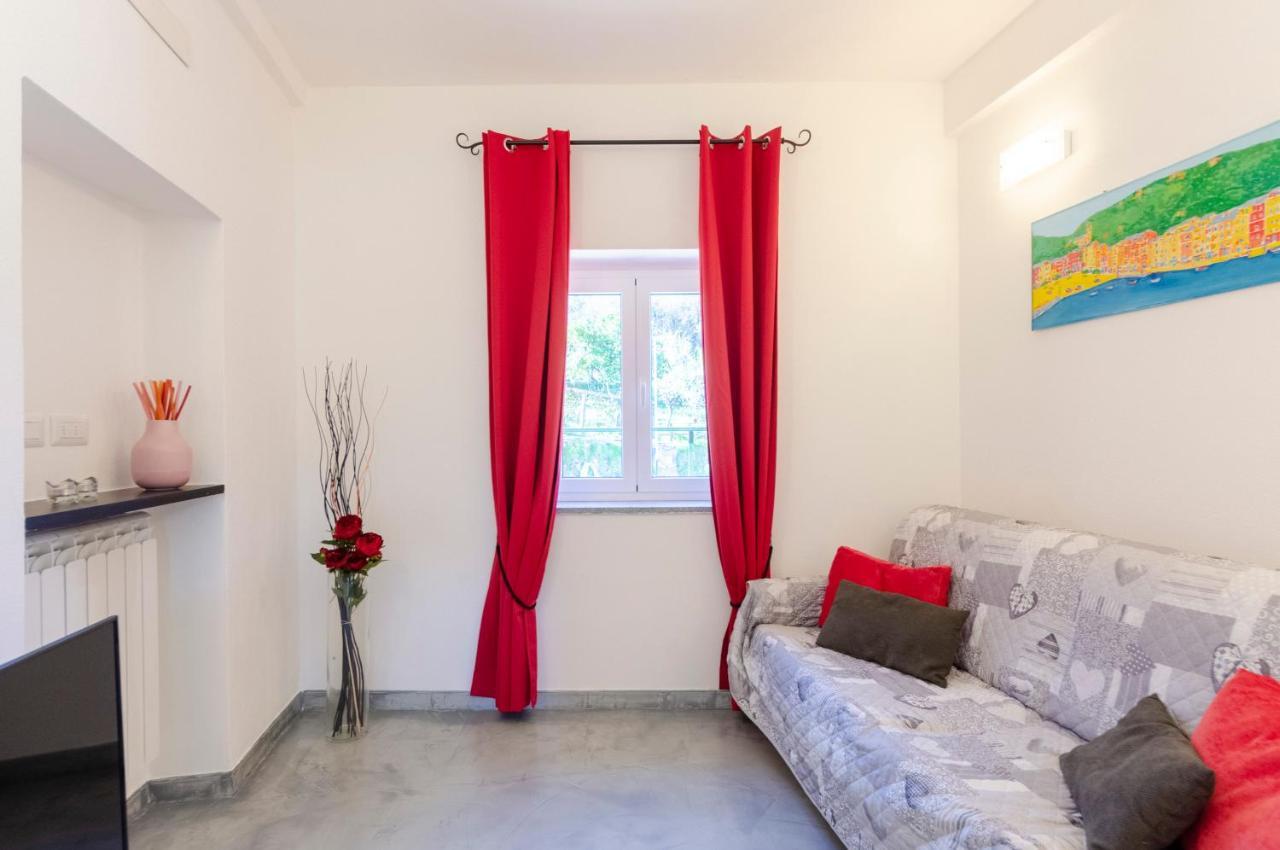 Alla Casa Rosa, Peaceful Apartment Surrounded By Greenery With Free Parking, Wifi & Air Conditioning ราปาลโล ภายนอก รูปภาพ