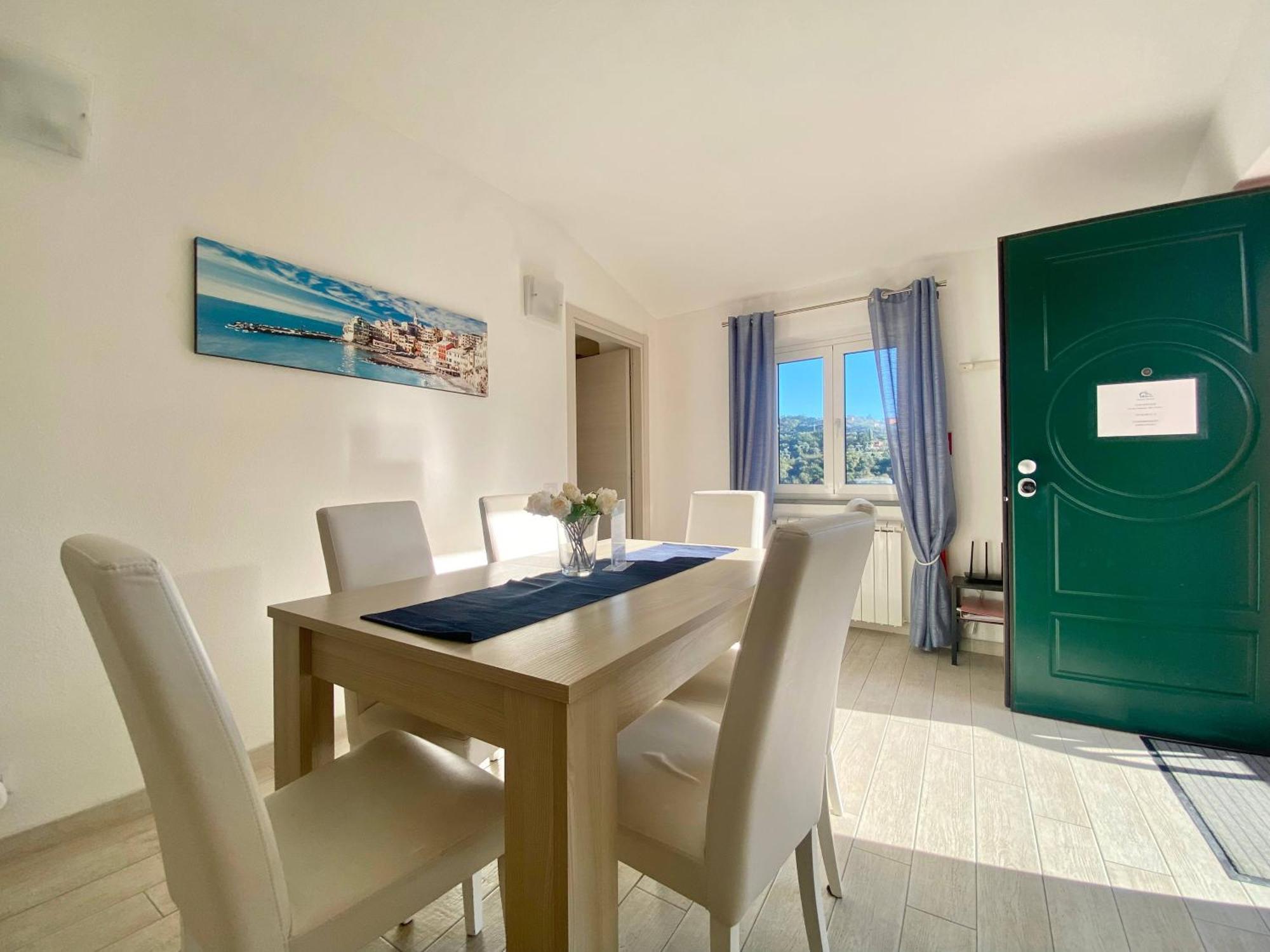 Alla Casa Rosa, Peaceful Apartment Surrounded By Greenery With Free Parking, Wifi & Air Conditioning ราปาลโล ภายนอก รูปภาพ